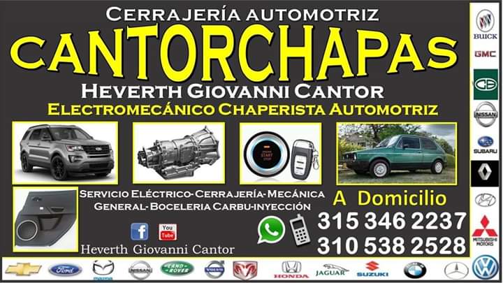 Cerrajeria Automotriz CANTORCHAPAS